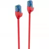 ShiverPeaks BASIC-S ohut Cat6 U/UTP verkkokaapeli, 3,0 m, punainen