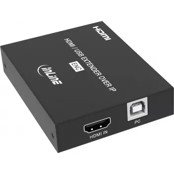 InLine® KVM-jatko IP:n yli, HDMI Full HD, 150m, lähetin (TX)