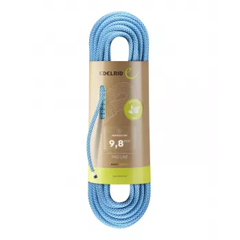 Edelrid Heron Eco Dry 9,8 mm x 60 m dynaaminen kiipeilyköysi - Icemint