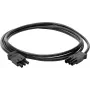 Kopp-liitäntäkaapeli yhteensopiva GST-liitäntäjärjestelmän kanssa, M/M, 1,5 mm², 3 m, musta