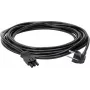 Kopp 10 m jatkokaapeli Schuko-pistokkeella ja GST18i3-liittimellä, 1,5 mm², musta