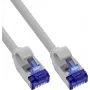 INLINE B-74955 ohut Cat.6A S/FTP LSZH patch-kaapeli, harmaa, 0,5 m, 150 kpl:n pakkaus