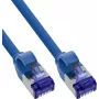 InLine B-74903B Slim Cat.6A S/FTP LSZH -patch-kaapeli, 60 kpl:n pakkaus, 3 m, sininen