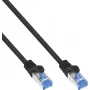 InLine® Cat.6A S/FTP LSZH -verkkokaapeli, CCA, musta, 1,5 m, 70 kpl:n pakkaus
