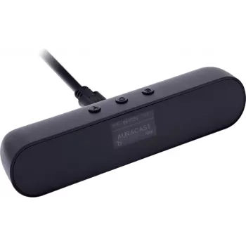 InLine® Bluetooth 5.4 -audiolähetin OLED-näytöllä, 3,5 mm:n liitäntä ja Toslink-tulo