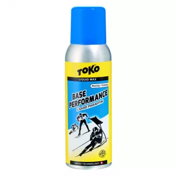 TOKO Base Performance nestemäinen parafiini sininen hiihtovaha 125 ml - kylmäolosuhteet