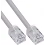 InLine® modulaarinen pyöreä kaapeli RJ12, uros/uros, 6-johdin, 6P6C, 10 m, musta