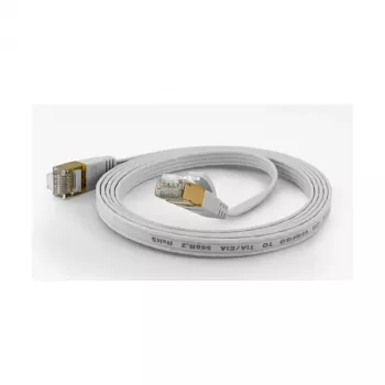 WANTEC 7004 Cat6a F/UTP -verkkokaapeli, 0,5 m, RJ-45, 10 Gbps, musta