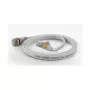 WANTEC 7004 Cat6a F/UTP -verkkokaapeli, 0,5 m, RJ-45, 10 Gbps, musta