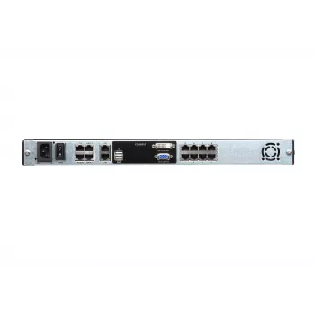 ATEN KL1108VN 8-porttinen 19 tuuman LCD KVM over IP -kytkin, Dual Rail, US-näppäimistö