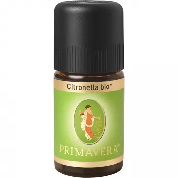 PRIMAVERA luomu sitruunankirvo eteerinen öljy, 5 ml