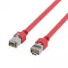 EFB Elektronik K2793.0,50 RJ45 crossover patch-kaapeli Cat.5e SF/UTP, Hirose TM11, Draka UC300, 0,5 m, punainen