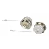 EFB Elektronik IP67DFKLCDM LC-duplex-läpivientiliitin, metallikotelo, keraaminen holkki, M25