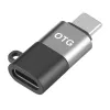 Puluz 8-pin USB-C OTG -adapteri (musta)