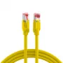 EFB Elektronik Cat.6A S/FTP LSZH RJ45 verkkokaapeli, 50m, keltainen