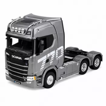 HUINA 32329 Scania 1:18 6-kanavainen RC vetoauto harmaa hopea