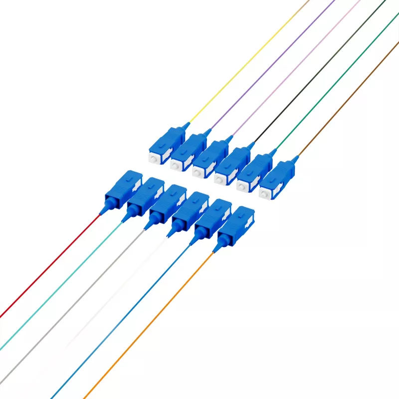 EFB Elektronik kuitu-pigtail SC 9/125 OS2 12 värin sarja 2m - singlemode-kaapeli/adapterisarja