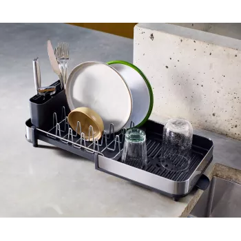 Joseph Joseph Extend Slim Steel astiankuivauskaappi, harmaa