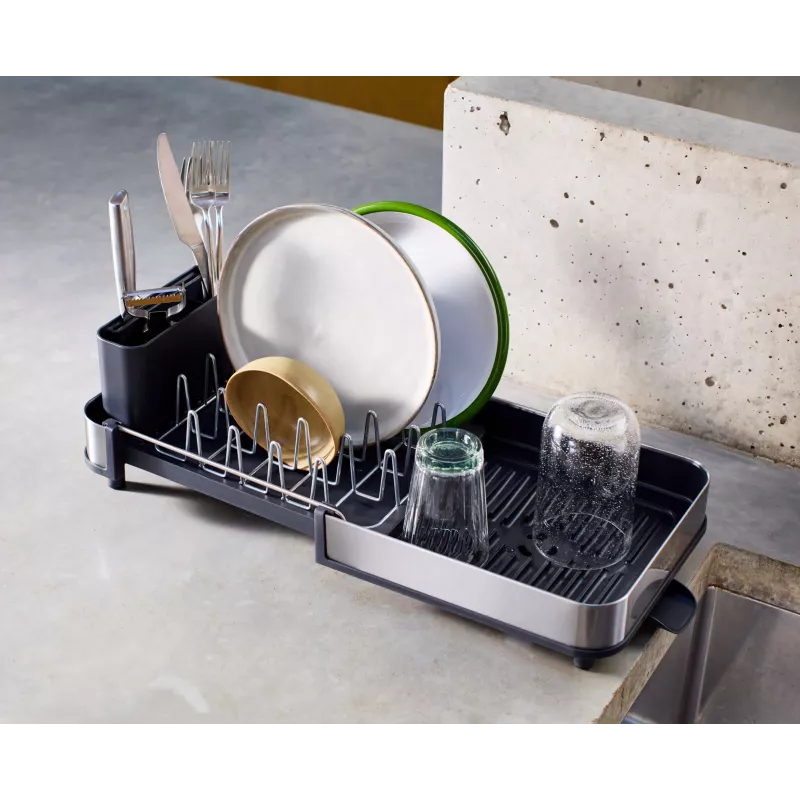 Joseph Joseph Extend Slim Steel astiankuivauskaappi, harmaa