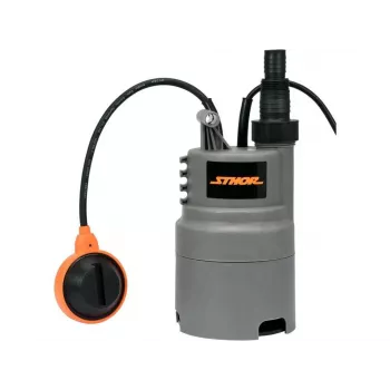 STHOR likavesipumppu 400W 79781 - uppopumppu, 7500 L/h, 5m nostokorkeus, kellukytkin, 10m kaapeli
