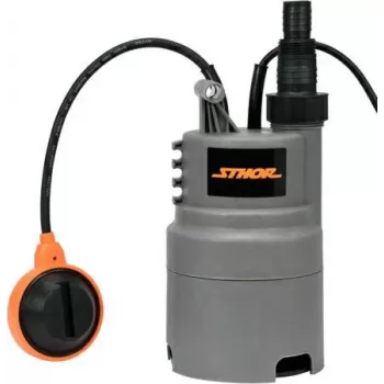 STHOR likavesipumppu 400W 79781 - uppopumppu, 7500 L/h, 5m nostokorkeus, kellukytkin, 10m kaapeli