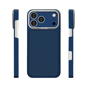 Evelatus Apple iPhone 17 Pro Carbon Premium Edition MagSafe -kotelo keskiyönsininen