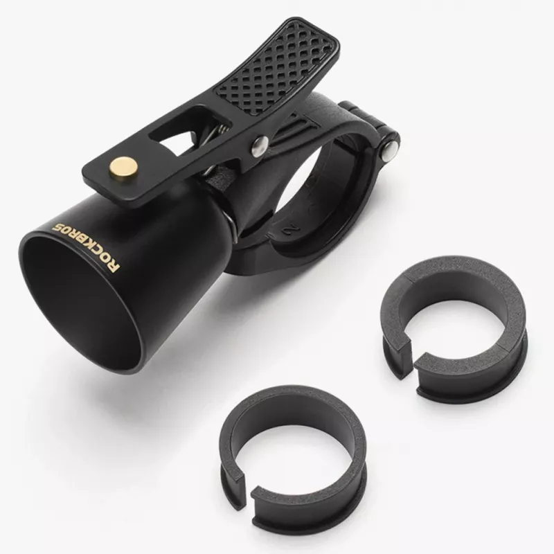 ROCKBROS 34210005001 Stealth pyöränkello kiertokellolla - musta