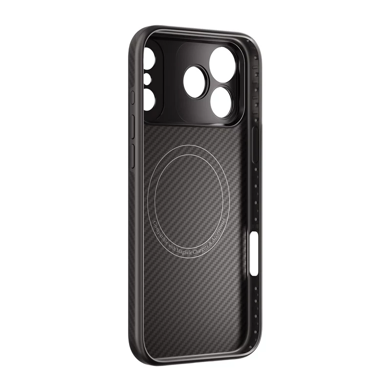 Freewell Sherpa Series -kotelo iPhone 17 Prolle 17mm kierteisellä objektiivikiinnikkeellä - musta