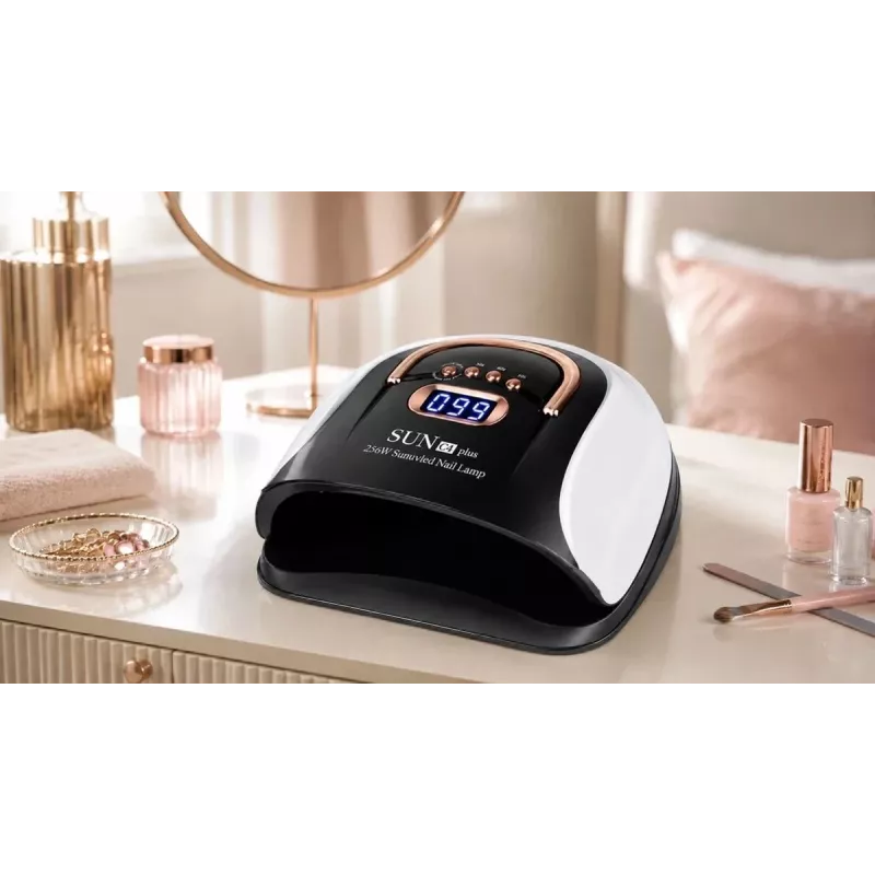 EXTRALINK Stay Beauty C4 UV LED -kynsilamppu 256 W hybridigeeleille