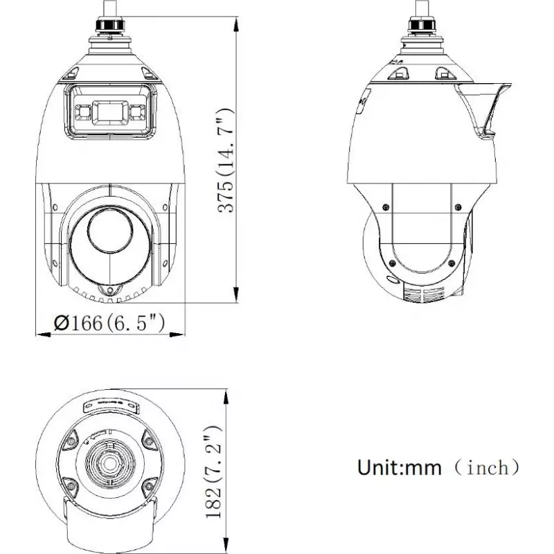 Hikvision DS-2SE4C425MWG-E/14(F0) 4 MP 25x verkkopohjainen PTZ-kamera AcuSensella
