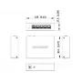 Hikvision DS-3E0505-O 5-porttinen Gigabit-työpöytäkytkin
