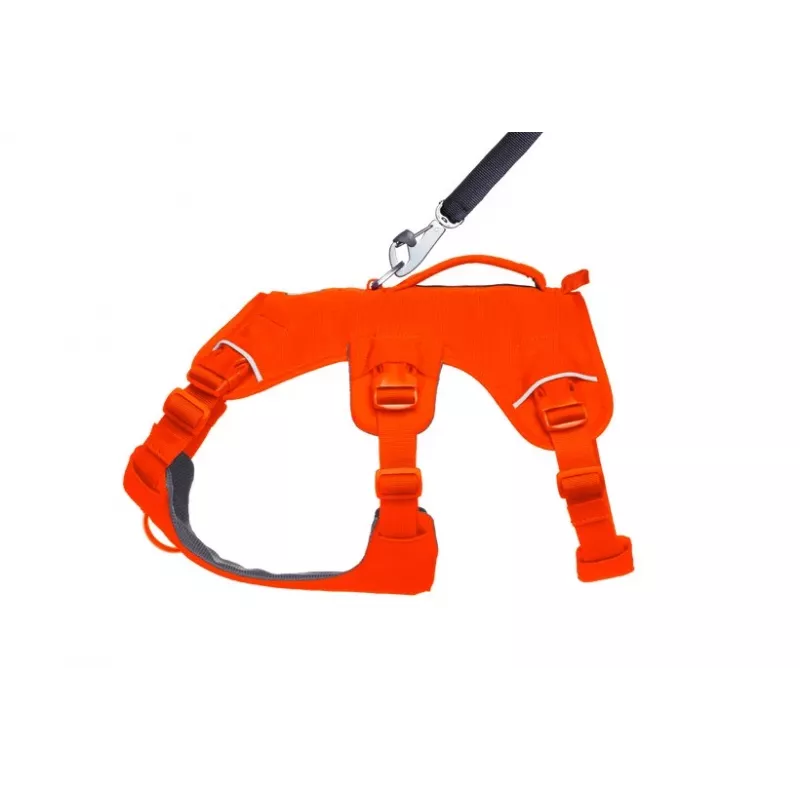 Ruffwear Web Master monikäyttöinen tukivaljas koirille, Blaze Orange, koko M