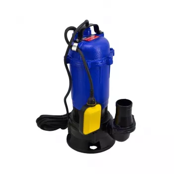 AWTOOLS 1050W uppopumppu likavedelle silppurilla ja kohokytkimellä, 18 000 L/h, 10 m nostokorkeus, valurauta