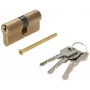 PSG 63.63030.MM messinkinen euro-profiili kaksoissylinterilukko 30/30 mm