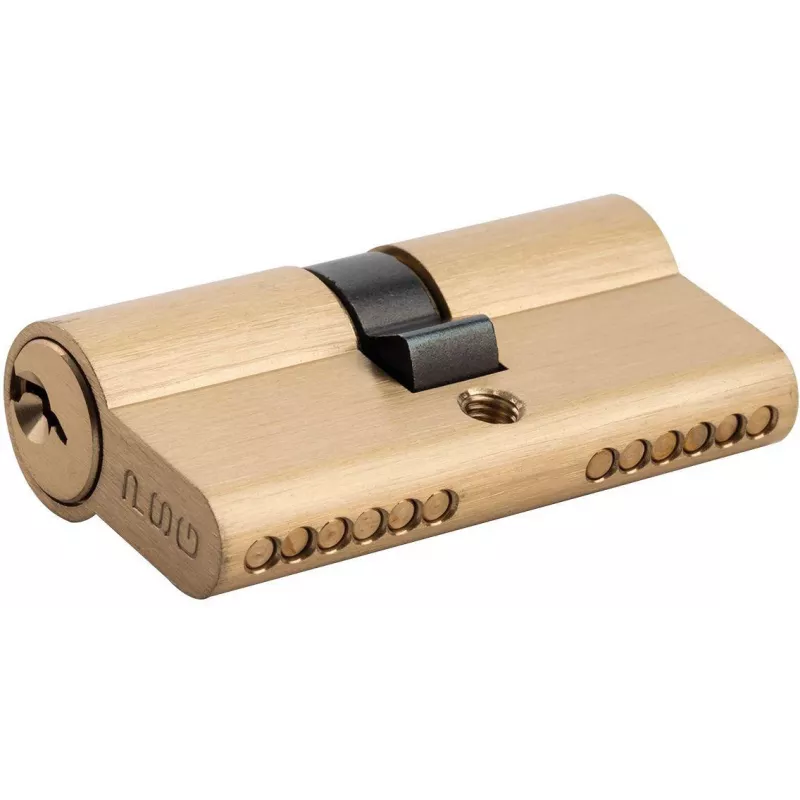 PSG 63.63030.MM messinkinen euro-profiili kaksoissylinterilukko 30/30 mm