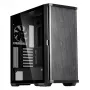 Zalman Z10 ATX Mid-Tower-kotelo, musta, karkaistu lasi, 4x ARGB-tuuletin