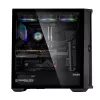 Zalman Z10 ATX Mid-Tower-kotelo, musta, karkaistu lasi, 4x ARGB-tuuletin