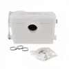 AWTOOLS AW85501 50L poljinroskis ruostumatonta terästä, hopea
