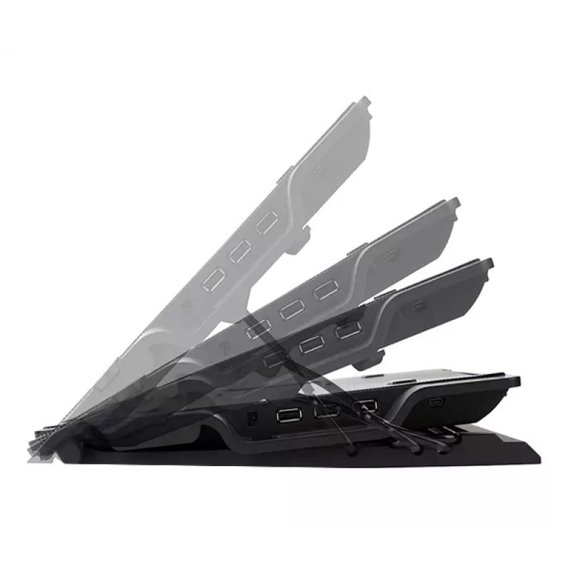 Zalman ZM-NS2000 17 tuuman 200mm tuuletin kannettavan tietokoneen jäähdytysalusta