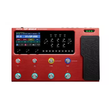 Valeton GP-200R multi-effects-kitaraprosessori expression-pedaalilla