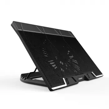 Zalman ZM-NS3000 17 tuuman 200mm tuuletin valkoinen LED kannettavan tietokoneen jäähdytysteline