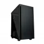 Zalman T3 PLUS mATX Mini-Tower PC-kotelo, musta, akryyli-ikkuna, 2 tuuletinta