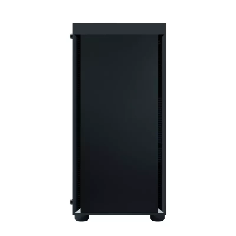 Zalman T3 PLUS mATX Mini-Tower PC-kotelo, musta, akryyli-ikkuna, 2 tuuletinta