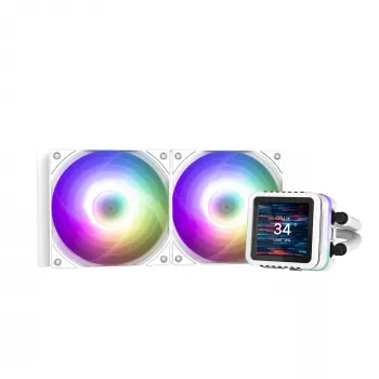 Zalman ALPHA2 DS A24 240mm valkoinen AIO-nestecpu-jäähdytin