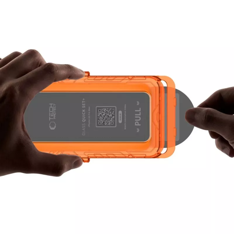 Tech-Protect Quick Set Spy+ Privacy panssarilasi näytönsuoja 2 kpl:n pakkaus iPhone 18 Pro