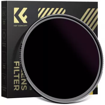KF Concept ND100000 aurinkosuodatin 62mm, 16.6 aukkoa, OD 5.0, AGC optinen lasi, nanopinnoite, alumiinikehys
