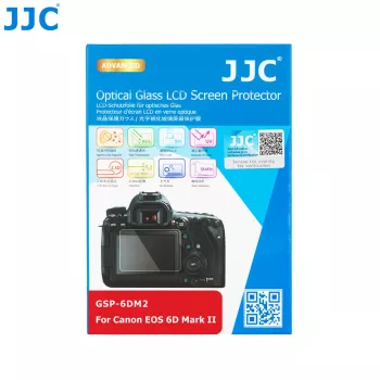 JJC panssarilasi näytönsuojakalvo 9H Canon EOS 6D Mark II LCD:lle (GSP-6DM2)