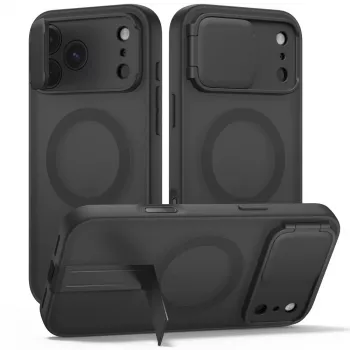 TECH-PROTECT KEVLAR AURA iPhone 17 Pro / 18 Pro kotelo matta musta