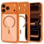 Tech-Protect MagPeak MagSafe CC kotelo iPhone 17 Pro Max / 18 Pro Max - Cosmic Orange/kirkas