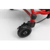 EzyRoller Drifter X jaloilla toimiva drift-kart lapsille 4-12+, punainen